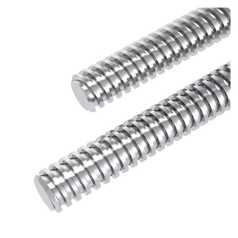 3.5mm Lead Screw In 304 Stainless Steel, 100mm Length, Right Hand Thread, 1.2192mm Pitch And Lead, Precise Linear Motion For CNC And 3D Printing