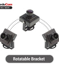 2.3MP USB Camera Module with rotatable bracket, showcasing global shutter and 110 degree wide angle lens.