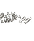 uxcell compression springs, 304 stainless steel, 6mm OD, 0.6mm wire, 15mm free length, silver, 10 pcs