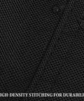 Close-up of high-density stitching on Heavy Duty Waterproof Patio Swing Seat Cover For 2 To 3 Seat Metal Frame Benches Replacement Outdoor Chair Cover
