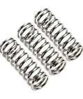 5-Piece Stainless Steel Compression Spring Set 0.6mm Wire Diameter 12mm Outer Diameter 70mm Length Universal Replacement Part