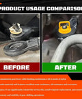 Transmission Shifter Linkage Cable Bushing Repair Kit For Chevy GMC Dodge Ram before and after comparison