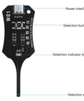 Inductance Tester With Green Indicator Light Type C Powered One Button Detection Tool For PCB Repair Quick Fault Location