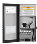 Outdoor 200W Low Voltage Landscape Transformer With Plug-And-Play Multi Tap Output For 12V 13V 14V 15V Landscape Lighting, ETL Listed