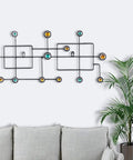 Rock Solid Wall Mounted Coat Rack With Glitzy Diamond Embellished Iron Hook and Closet Door Organizer for Heavy Jackets Puffers Hats and Key Rings Keeps Your Hallway Clean and Snazzy, featuring colorful diamond hooks on a sleek iron frame.