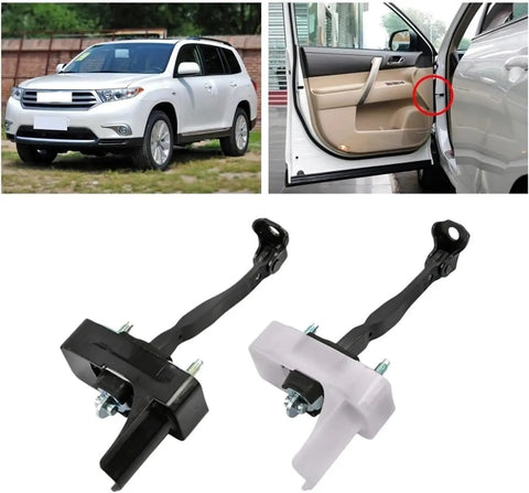 Toyota Highlander Front Door Check Hinge Replacement for 2008-2013 with door stopper strap details, vehicle shown