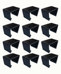 12 Pack Outdoor Patio Furniture Clips For Wicker Sectionals And Sofas Keeps Your Lounge Set From Slipping Rattan Connector Clamps