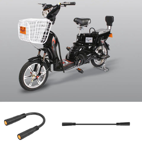 Three Pin E Bike Throttle Connectors For Thumb Throttle Cable Waterproof Sensor Cable Kit Compatible With Motor Controllers Female To Female And Male To Male Options Durable Easy Install High Quality Wiring