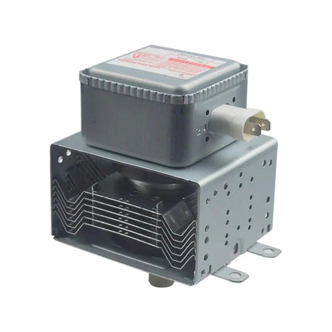 2M248K XB industrial microwave oven magnetron with metal casing, designed for heavy-duty drying applications, 1000-watts power.