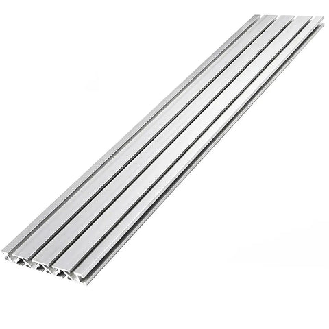 Premium Anodized Aluminum Extrusion Linear Rail Guide 15X120Mm T Slot Profile, showing multiple rail sections for CNC machining.