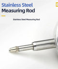 Stainless steel measuring rod with tip for Pro Grade Dial Indicator Magnetic Holder And Bore Gauge Stand Base For Precision Measurement Tools, Magnetic Stand For 10mm Probes, Micrometer Mount, Indicator And Comparator Watch, Stand B Compatible