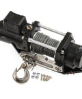 Ultimate Metal Electric Winch For 1/10 Scale Scx10 Traxxas Trx4 Defender D90 Off Road Crawler Jeep Upgrade with remote control line system.