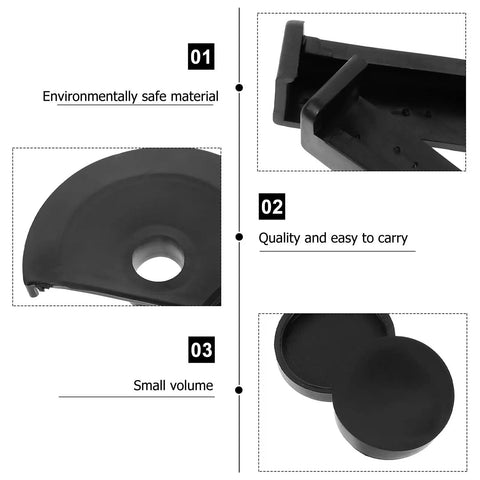 12 Pcs Mini Bench Vise Pads Non Slip Plastic Vise Pads with environmentally safe material, quality design, small volume