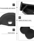 12-Pack Non-Slip Mini Bench Vise Pads Anti-Pinch Gaskets For Workbench Protecting Soft Materials, Easy On Off Install