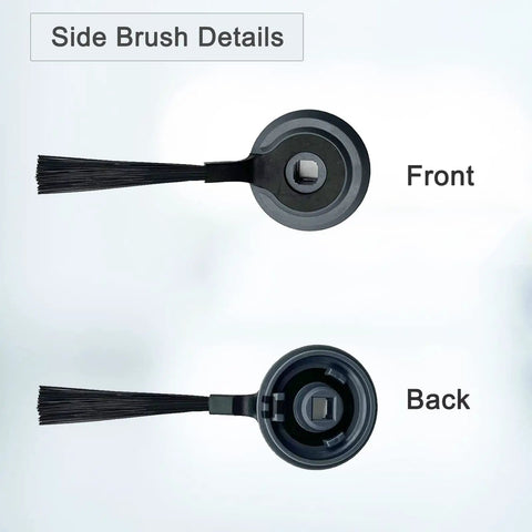 Side brush details for Replacement Parts Kit For Shark ION Robot Vacuums AV751 RV850 RV761 RV771 RV871 R75 R72 R71 S86 S87 S88
