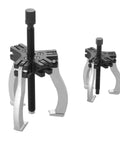 Gear Puller Set With 3 Inch And 7 Inch Pullers, 3 Jaw Gear Bearing Flywheel Pulley Removal Tool, shown with reversible jaws