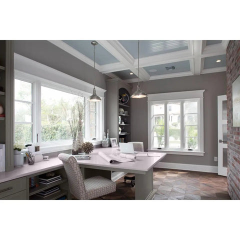 One Light Fresnel Glass Coastal Pendant In Brushed Nickel Finish For Indoor Kitchens And Bars in home office setting