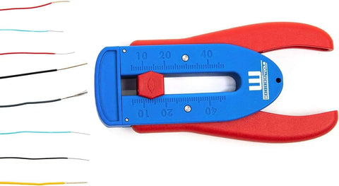 Precision Wire Stripper S Built For Righties And Lefties With Infinitely Adjustable Stripping Range From 0.12 mm To 0.8 mm