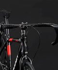 Road Bike Drop Handlebars 25.4mm Clamp 420mm Length Aluminum Alloy 6061 T6 Ergonomic 145mm Drop And 10mm Reach