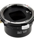 TLT ROKR Tilt Shift Lens Mount Adapter For Mamiya 645 MF Lenses To Sony E Mount Cameras With Infinity Focus, Up To 20mm Shift, 10 Degree Tilt, 360 Degree Rotation, Built For Sony Mirrorless, black metal lens adapter
