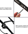 Two Pack Handle Knob and Screw Bolt Kit For Toro Lawn Mowers and Snow Blowers Replacement Parts installation guide