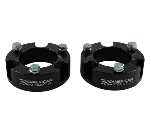 2 Inch Front Leveling Kit For Toyota Tacoma 2005-2021 2WD 4WD, 2003-2021 4Runner, 2007-2015 FJ Cruiser Billet Strut Spacers