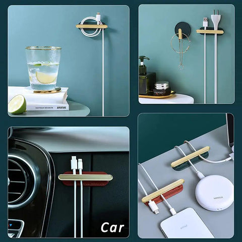 Decorative Wall Hooks Self Adhesive Heavy Duty Hanger Set for Coats Hats Keys on Smooth Surfaces Waterproof