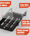 Tempered Glass Coffee Pod Drawer For Vertuo Pods Small Size Fits Vertuo Machines Space Saving Organization Easy Access With Sleek Black Finish