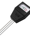 2 In 1 Soil Fertility And PH Tester For Indoor And Outdoor Plants Garden Portable Lightweight No Batteries Needed Quick Read With Three Needle Detection For Fast Accurate Readings, black casing