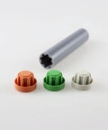 Universal Crown KK100 Oil Burner Coupling Kit with four colored caps and shaft