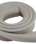 Taupe Hearth Cushion For Fireplace Edges And Corners, 8.33 Feet Of High Density Soft Padding, 3 Piece Edge Guard With Velcro