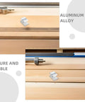 Aluminum Alloy Wheelchair Pipe Clamp 2 Pack With Secure Lightweight Locking System displayed on wooden surface