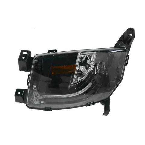 Sweet Bolt On Right Side Clear Lens Front Bumper Driving Fog Light Lamp For Tesla Model S 2012 To 2020 US Market installed view
