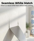 Image of wall repair in progress using Wall Repair Paste Kit For Cracks And Holes With Quick Drying Formula Drywall Repair Set.