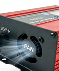 High-Efficiency MPPT Solar Charge Controller 30A 1200W with cooling fan, step-up to 48/60/72V, for RV and golf carts