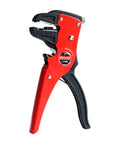Red Automatic Wire Stripper And Cutter 7 Inch Eagle Nose Pliers 2 In 1 Tool For Electrical Cables Electronics And Automotive Repair Quick Strip And Cut