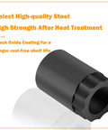 60mm differential pinion lock nut tool, black steel, for Honda ATV models