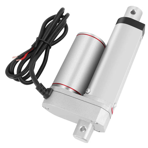24V Linear Electric Actuator With 50mm Stroke And Dc Motor Featuring Remote Or Cable Control for precision automation with cable.