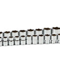 Three Quarter Inch Drive Six Point Metric Socket Set, Twenty Three Piece Range Nineteen To Fifty Millimeter, SHD93014 on display