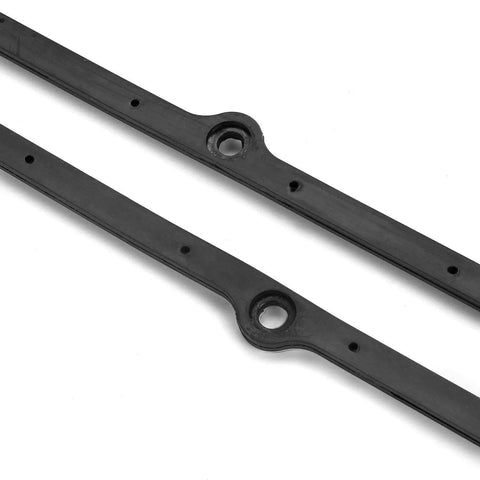 Small Block Chevy Valve Cover Gasket Set With Steel Core Rubber Fits 350 305 283 327 400 383 SBC Engines Premium OE Quality Seal For Leak Prevention In Street And Race Cars, black rubber gaskets