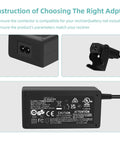 Universal 29V 2A Power Supply For Electric Recliners And Lifts, 6.5 Foot Cable, 2 Pin AC DC Adapter Replacement, UL Listed