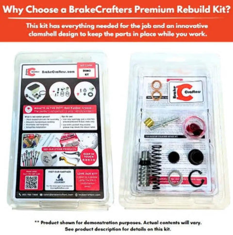 Premium Motorcycle Front Brake Master Cylinder Rebuild Kit With Piston And Red Brake Grease Fits Suzuki Bandit Dr650 Gs500 Gz250 Marauder Savage Tu250 VX800 Slick Install And Zero Leaks Or Drama