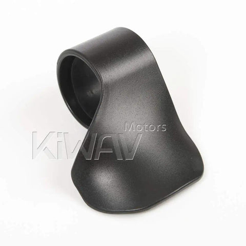Throttle Mounted Motorcycle Cruise Assist Wrist Rest Grips With Ergonomic Wave Design For Easy Throttle Control No More Numb Fingers On Long Rides Non Slip Inner Rubber For Superior Hold ABS Construction Fits Most Handlebar Sizes