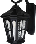 Top Shelf Heavy Duty Aluminum Outdoor Wall Sconces Waterproof Modern Minimalist Design with glass shade for porch entryway