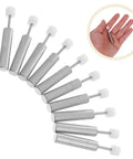 10 Pcs Soft Close Cabinet Dampers Kit For Quiet Smooth No Slam Closing Hydraulic Silent Buffer For Kitchen Cabinets And Furniture