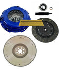 Stage Two Heavy Duty Clutch Kit Paired With Reinforced Flywheel Fits 2012 Through 2015 Honda Civic Si 2.4L Manual Transmission components.