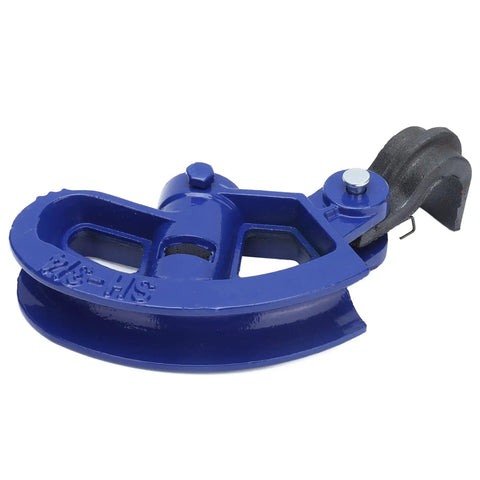 Heavy Duty Manual Hand Conduit Bending Tool For Galvanized Steel Pipes Tubing, blue steel frame, designed for EMT conduit bending.
