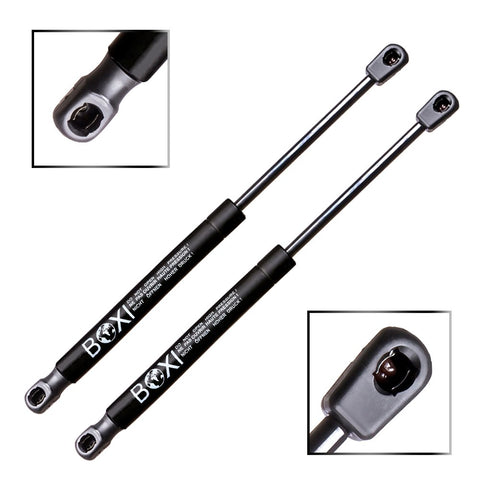 Built Tough Straight Swap Rear Trunk Deck Lid Lift Supports For BMW 3 Series F30 F31 F34 2012 To 2018 Plug And Play Gas Struts pair close-up view
