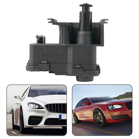 Slick Black Car Servo Motor Straight Up Dependable Bolt On Upgrade For 2013 2017 Fits 7P0810773D 7P0810773F showing detailed design and mount point.