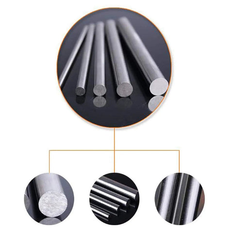 Stainless Steel Round Rods 500mm Long 5mm Diameter Pack of 5 For DIY Fabrication Beefy Pro Grade Metal Shafts Smooth Finish